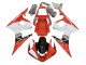Carenados Moto Yamaha YZF 600 R6 2005 - Blanco Rojo Negro Brillante Asequibles