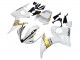 Carenados Moto Yamaha YZF 600 R6 2005 - Blanco Oro Negro Asequibles