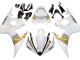 Carenados Moto Yamaha YZF 600 R6 2005 - Blanco Oro Negro Asequibles