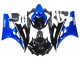 Carenados Moto Yamaha YZF 600 R6 2006-2007 - Azul Negro Brillante Asequibles