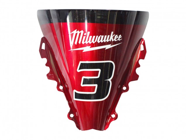 Carenados Moto Yamaha YZF 600 R6 2006-2007 - Blanco Rojo Negro Verde Monstruo Milwaukee Asequibles