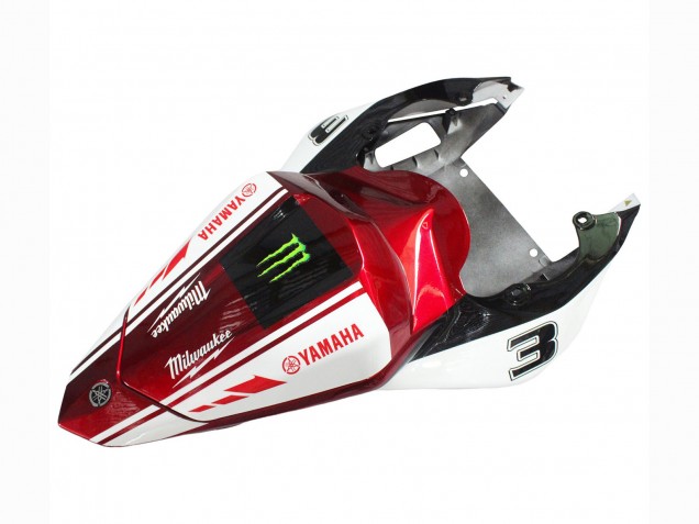 Carenados Moto Yamaha YZF 600 R6 2006-2007 - Blanco Rojo Negro Verde Monstruo Milwaukee Asequibles