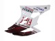 Carenados Moto Yamaha YZF 600 R6 2006-2007 - Blanco Rojo Granate Fiat Acer Yamalube Asequibles