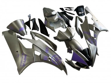 Carenados Moto Yamaha YZF 600 R6 2006-2007 - Gris Púrpura Motul Asequibles
