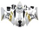 Carenados Moto Yamaha YZF 600 R6 2006-2007 - Blanco Oro Negro Fiat Asequibles