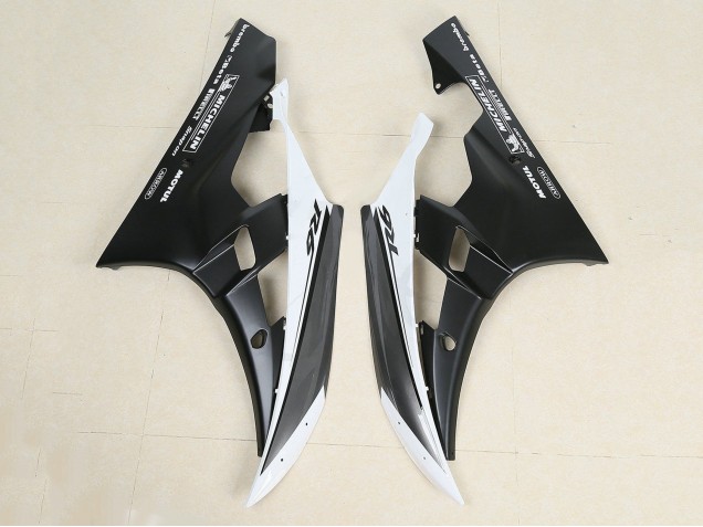 Carenados Moto Yamaha YZF 600 R6 2006-2007 - Negro Brillante Negro Mate Blanco Motul Michelin Asequibles