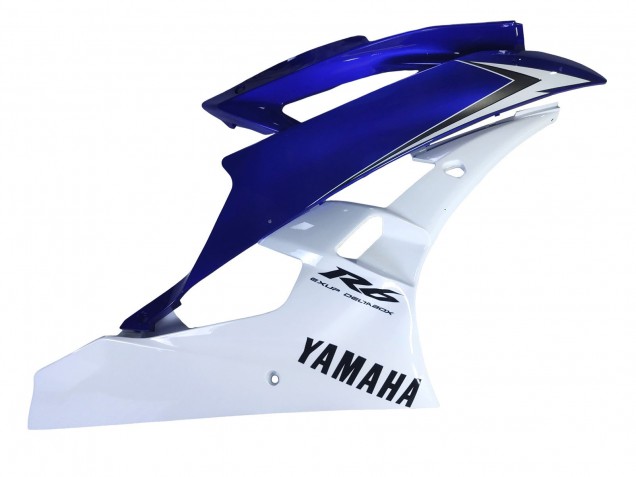 Carenados Moto Yamaha YZF 600 R6 2006-2007 - Blanco Azul Negro Asequibles
