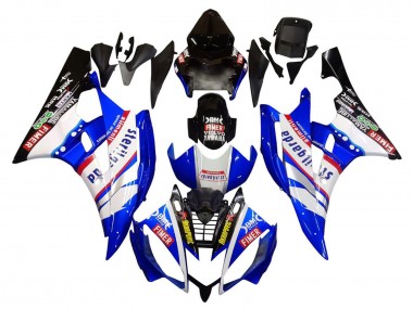 Carenados Moto Yamaha YZF 600 R6 2006-2007 - Blanco Azul Negro Fimer Volvo Yamalube Sterilgarda Asequibles