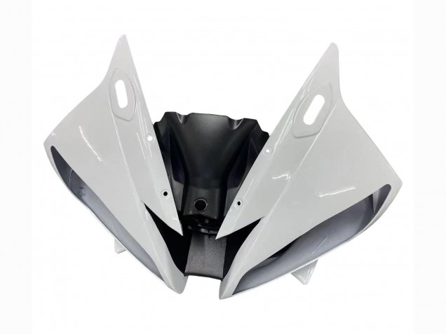 Carenados Moto Yamaha YZF 600 R6 2006-2007 - Blanco Negro Mate Asequibles
