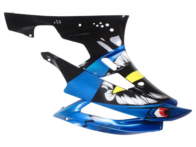 Carenados Moto Yamaha YZF 600 R6 2006-2007 - Azul Neon Verde Negro Tiburón Asequibles