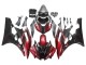 Carenados Moto Yamaha YZF 600 R6 2006-2007 - Rojo Negro Mate Asequibles