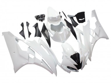 Carenados Moto Yamaha YZF 600 R6 2006-2007 - Blanco Asequibles