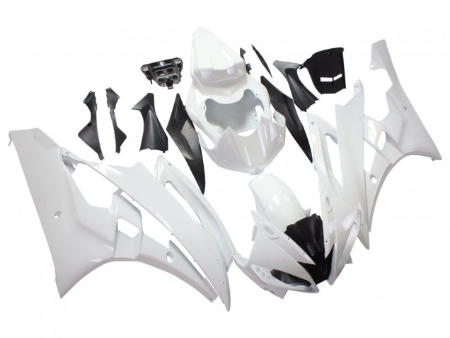 Carenados Moto Yamaha YZF 600 R6 2006-2007 - Blanco Asequibles