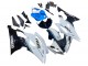 Carenado Moto Yamaha YZF 600 R6 2008-2016 - Blanco Azul Negro Brillante Asequibles