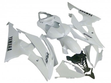 Carenados Moto Yamaha YZF 600 R6 2008-2016 - Blanco Brillante Asequibles