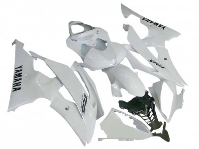 Carenados Moto Yamaha YZF 600 R6 2008-2016 - Blanco Brillante Asequibles