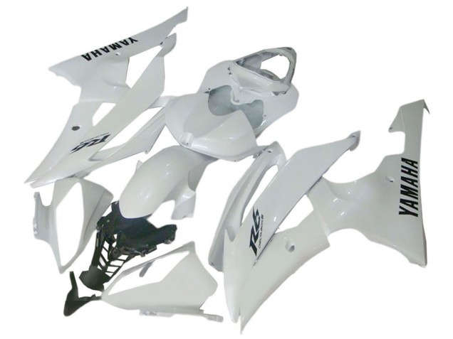 Carenados Moto Yamaha YZF 600 R6 2008-2016 - Blanco Brillante Asequibles