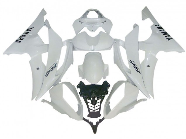 Carenados Moto Yamaha YZF 600 R6 2008-2016 - Blanco Brillante Asequibles