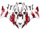 Carenados Moto Yamaha YZF 600 R6 2017-2023 - Blanco Rojo Negro Asequibles