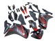 Carenados Moto Honda CBR250RR 2011-2015 - Negro Mate Rojo Raya Asequibles