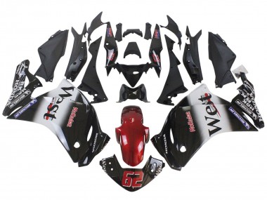 Carenados Moto Honda CBR250RR 2011-2015 - Negro Brillante Blanco West Rojo HRC 62 Asequibles