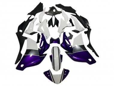 Carenados Moto Honda CBR250RR 2011-2015 - Blanco Púrpura Oscuro Negro Asequibles