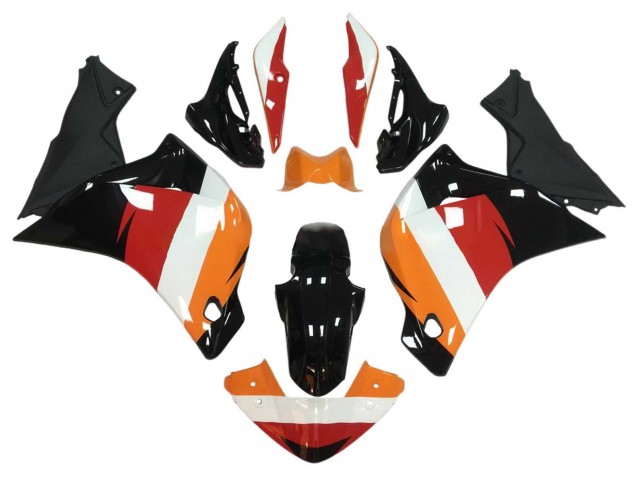 Carenados Moto Honda CBR250RR 2011-2015 - Naranja Blanco Rojo Negro Brillante Asequibles