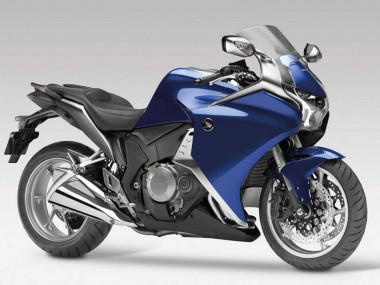 Carenados Moto Honda VFR 1200 2010-2014 - Azul Negro Asequibles