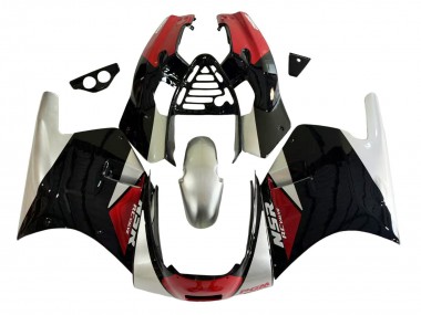 Carenados Moto Honda NSR250R 1988-1989 - Plata Rojo Negro Brillante Asequibles