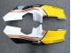 Carenados Moto Honda NSR250R 1988-1989 - Blanco Amarillo Oro Negro Brillante Asequibles