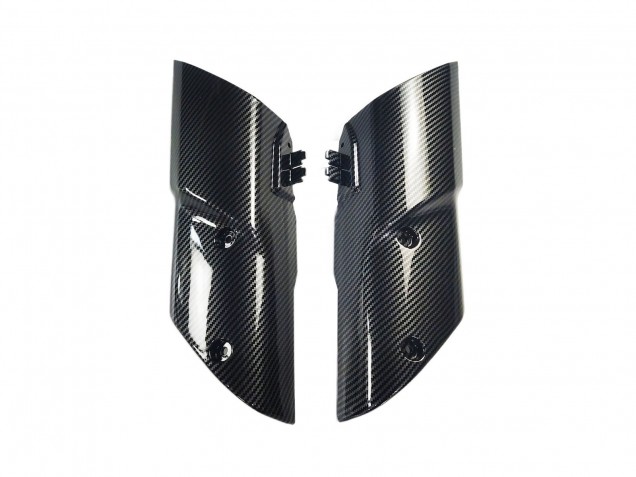 Carenados Moto Kawasaki Z1000 2010-2013 - Negro FibraCarbono Asequibles