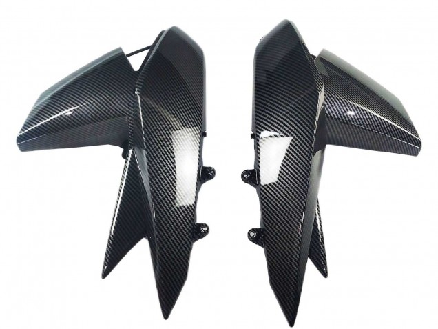 Carenados Moto Kawasaki Z1000 2010-2013 - Negro FibraCarbono Asequibles
