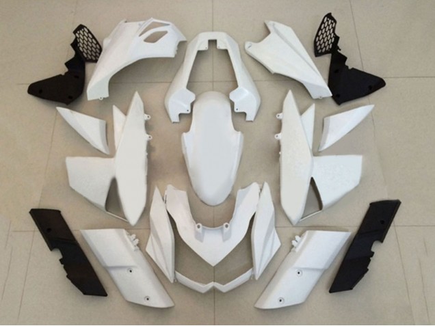 Carenados Moto Kawasaki Z1000 2010-2013 - Blanco Asequibles