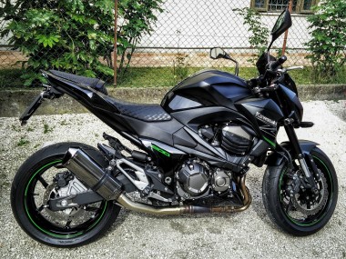 Carenados Moto Kawasaki Z1000 2014-2019 - Negro Verde Asequibles
