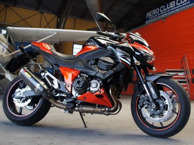 Carenados Moto Kawasaki Z1000 2014-2019 - Rojo Blanco Naranja Negro Asequibles