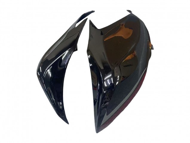 Carenados Moto Kawasaki Z800 2013-2018 - Negro Brillante Rojo Asequibles