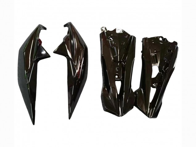 Carenados Moto Kawasaki Z800 2013-2018 - Verde Negro Brillante Asequibles