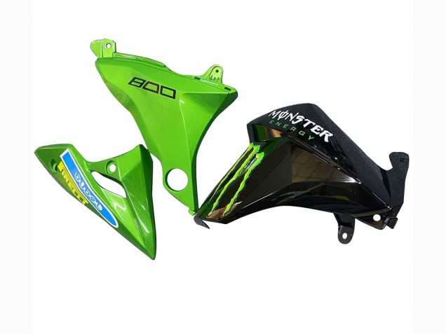 Carenados Moto Kawasaki Z800 2013-2018 - Verde Negro Brillante Rojo Amarillo Asequibles
