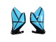 Carenados Moto Kawasaki Z800 2013-2018 - Azul Claro Negro Brillante Asequibles