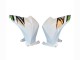 Carenados Moto Kawasaki Z800 2013-2018 - Blanco Verde Plata Negro Asequibles