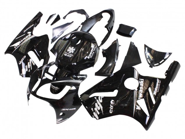 Carenados Moto Kawasaki ZX12R 2000-2001 - Negro Brillante Blanco Elf Nieve Asequibles
