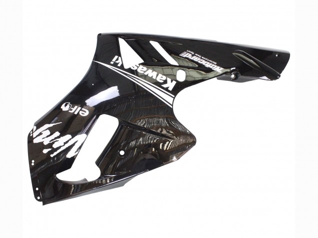 Carenados Moto Kawasaki ZX12R 2000-2001 - Negro Brillante Blanco Elf Nieve Asequibles