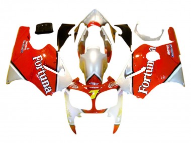 Carenados Moto Kawasaki ZX12R 2000-2001 - Plata Rojo Fortuna Motul 7 Asequibles