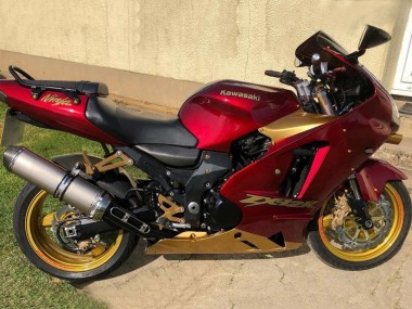 Carenados Moto Kawasaki ZX12R 2000-2001 - Rojo Oro Asequibles