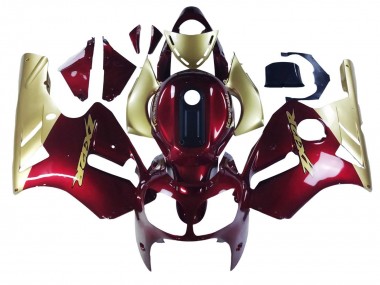 Carenados Moto Kawasaki ZX12R 2000-2001 - Rojo Oro Asequibles