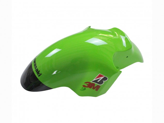 Carenado Moto Kawasaki ZX12R 2002-2006 - Verde Negro Brillante Elf Touch4 Monstruo Asequibles