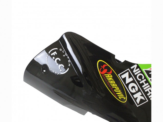 Carenado Moto Kawasaki ZX12R 2002-2006 - Verde Negro Brillante Elf Touch4 Monstruo Asequibles