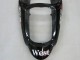 Carenados Moto Kawasaki ZX9R 2000-2001 - Negro Brillante Blanco West Asequibles