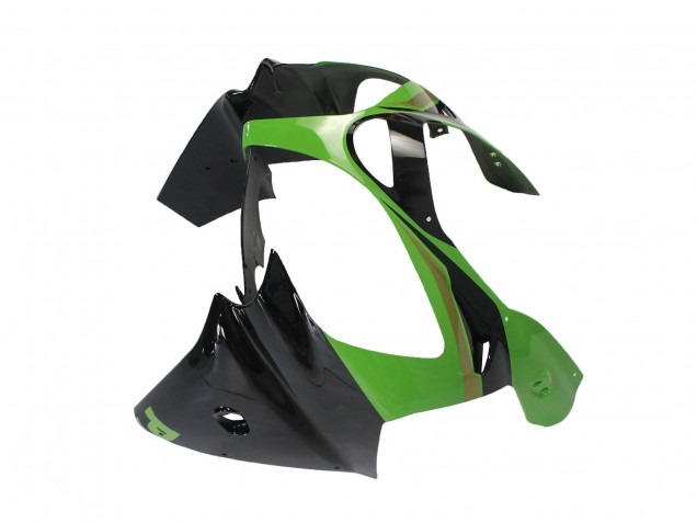 Carenados Moto Kawasaki ZX9R 2000-2001 - Verde Negro Playboy DENSO Asequibles