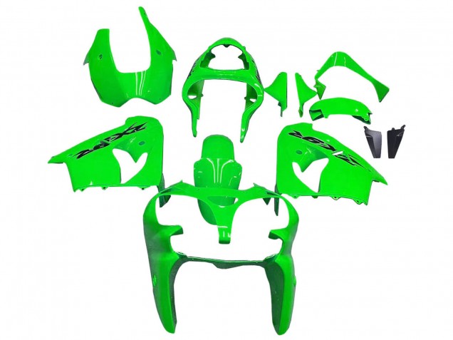 Carenados Moto Kawasaki ZX9R 2000-2001 - Verde Asequibles